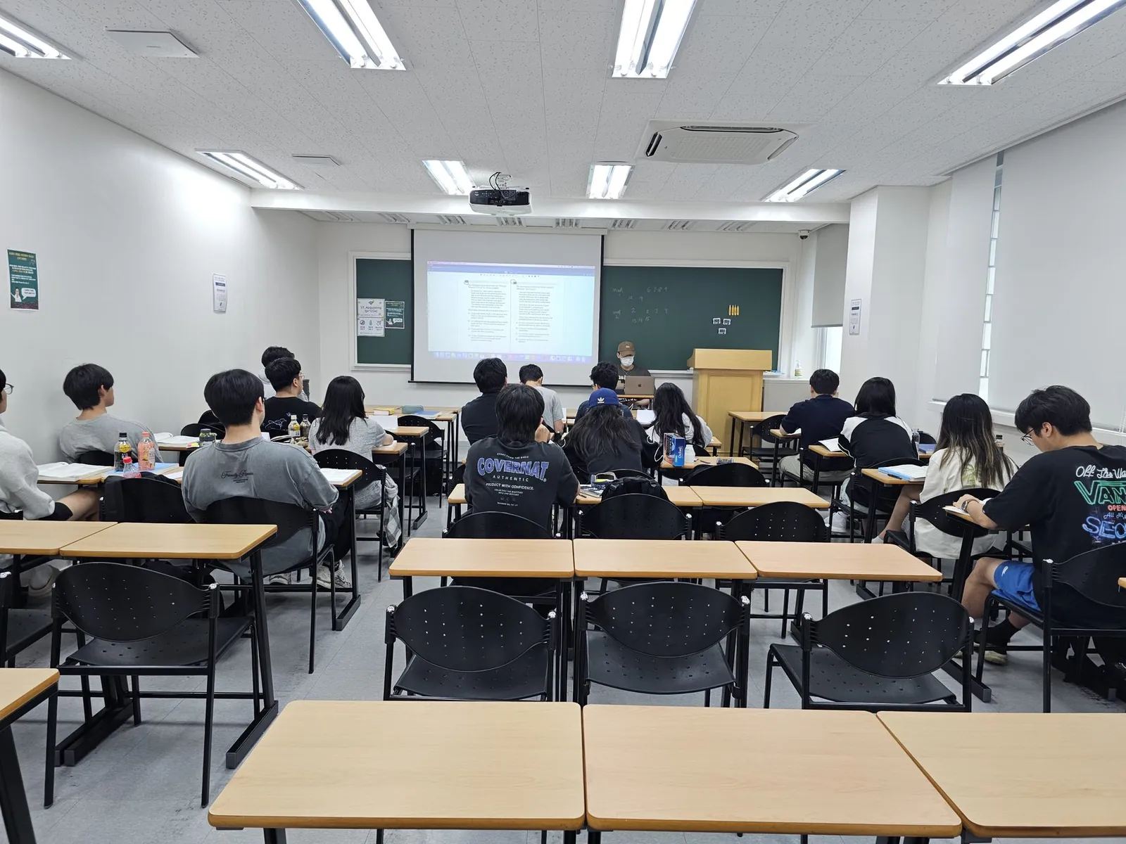 2기 2024년 여름, 부산 영어도시 캠프 강의실